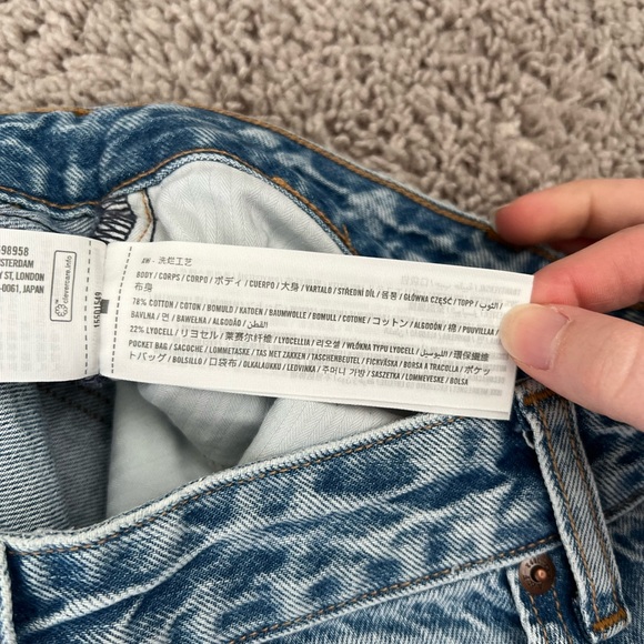 Abercrombie High Rise Loose Jean in Curve Love - Picture 6 of 6